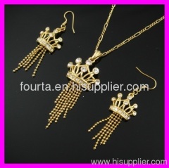 fallon nice 18k gold plated set