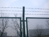 Steel grating wire mesh fence