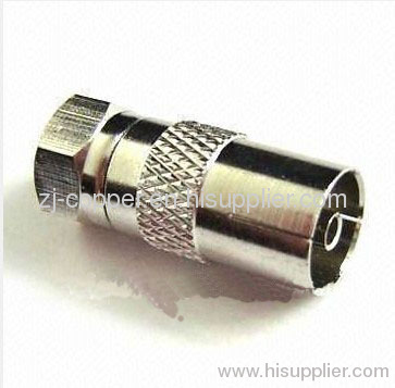 F Male to PAL Female Connector