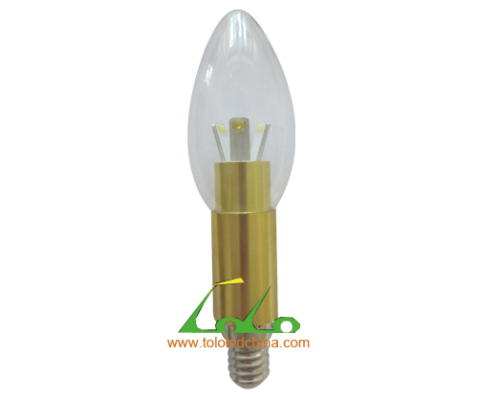 4W COB Led candle bulb with CE ROHS