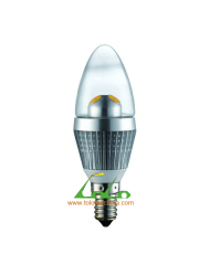 3W Dimmable LED Candle Bulb