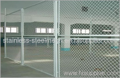 Steel grating wire mesh fence