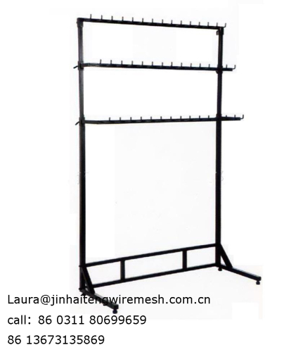 folding wire commodity racks