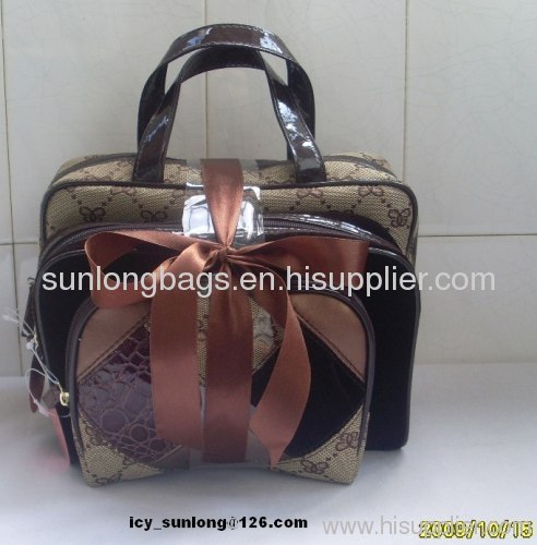 noble grid make up bag SD80670