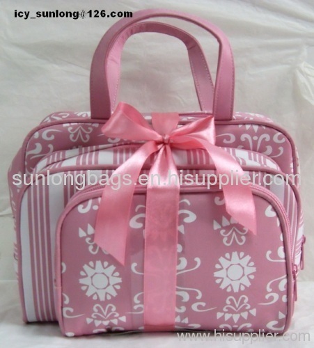 2011 luxury promotion pink cosmetic bag SD81260