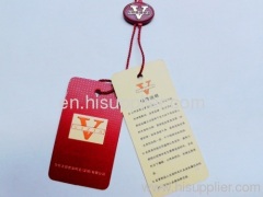 hang tag;clothing label;garment accessory