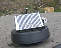 solar attic fan