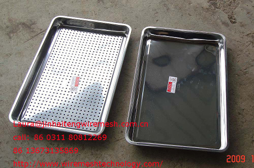 stainless steel medical square trays