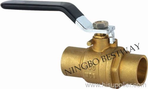 Brass Solder Ball Valves