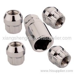 open end spline acorn lug nut locks