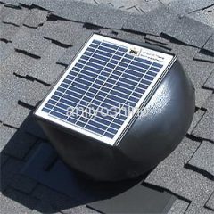 solar exhaust fan