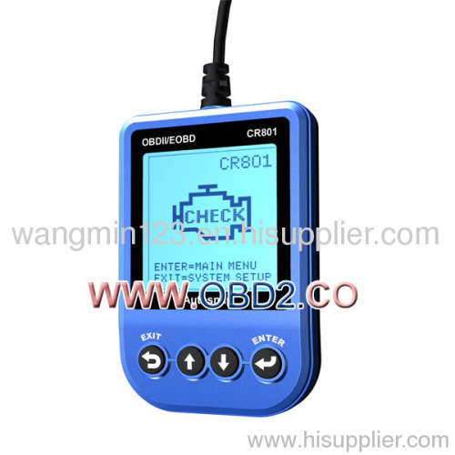 CR801 OBDII/EOBD Code Reader Blue
