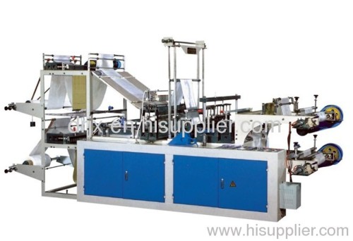 High Speed Computer Continuous-wind Plastic Roll Garbage Bag Making Machine