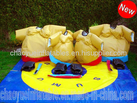 Inflatable Sumo Suit With Mat