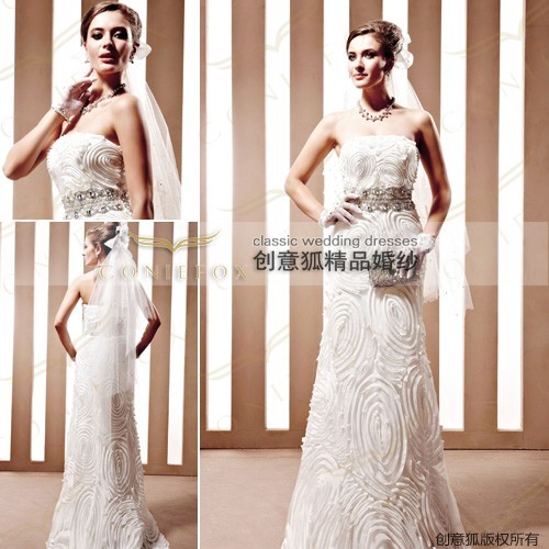 crystal wedding dresses,column wedding dresses 90018