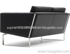 Hans Wegner ch102 two seat sofa