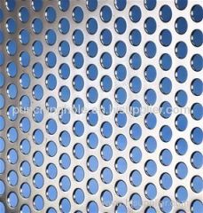 Perforated metal panels