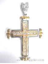 stainless steel cross pendants