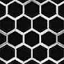 Hexagonal hole perforated metal