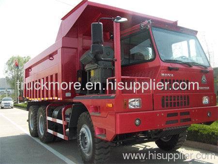 mining tipper dump truck sinotruk hova dumper