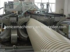 Corrugated pipe extrudion equipment