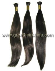 Virgin natural hair extension Human hair extension