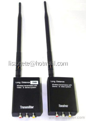 3Watt Long Range Wireless Audio Video Transmitter And Receiver