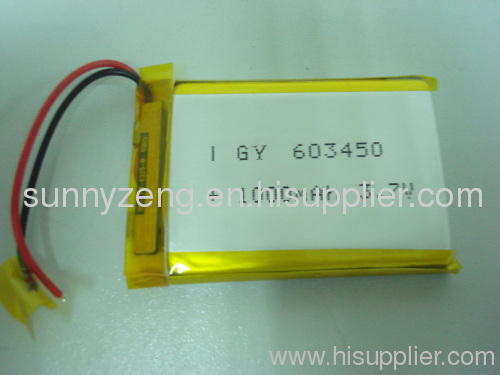 Li Polymer Rechargeable Battery