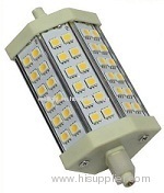 dimmable R7S LED bulb to replace halogen lamps 80W