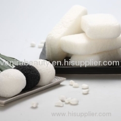 100% Original Konjac Sponge(pink round, red heart, gree tea round, charcoal round, white rectangle