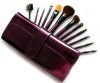 12pcs Metallic Plum wholesale makeup brush set