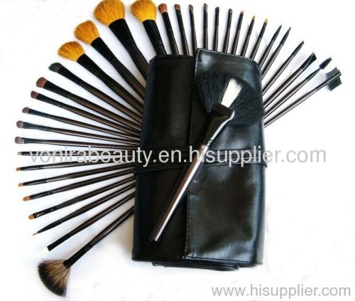 34 Pcs Full Set Studio Goat Hair Makeup Brush