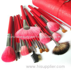 Top Grade Makeup Brush Sets with Free Leather Pouch