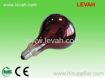 150W/250W, All Red, R125/BR40 Infrared Lamp