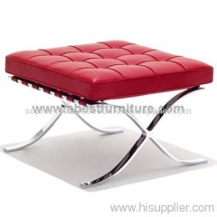 Ludwig Mies Van der Rohe Barcelona stool/Ottoman