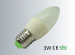 C37 2W Ceramic LED candle bulb