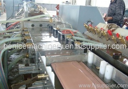 WPC profile production plant
