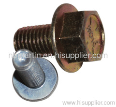 carbon steel flanged bolts