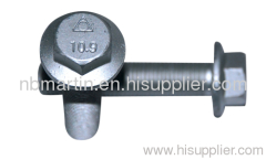 hexagon flanged bolt grade 10.9