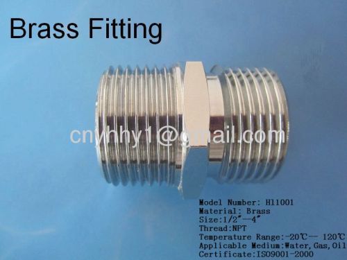 Brass male to Copper Connector brass pipe fitting