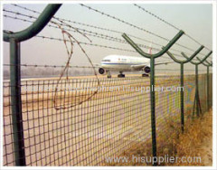 airport wire mesh fence