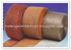 Knitted wire mesh