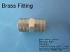 Brass pipe fitting