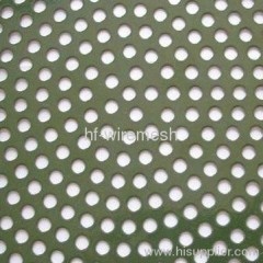 Round punching net