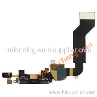 iPhone 4S black dock connector flex cable, sell iPhone 4S black dock connector flex cable