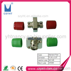 FC square type fiber optic adapter