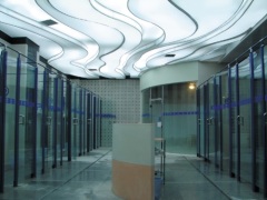 Translucent stretch ceiling film