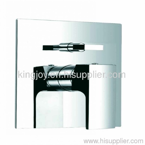 Single lever wall 4-way mixer with dirverter basin foucet