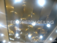 metallic stretch ceiling