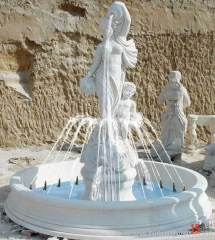 marble fountain